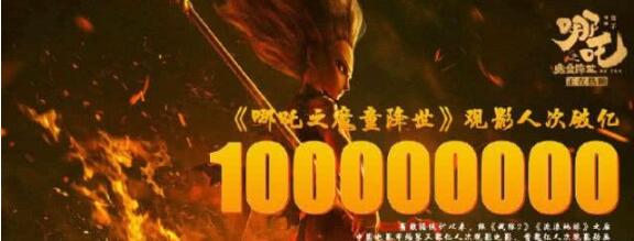 哪吒觀(guān)影人次破億、票房超過(guò)30億，扛起票房大旗的第19天~